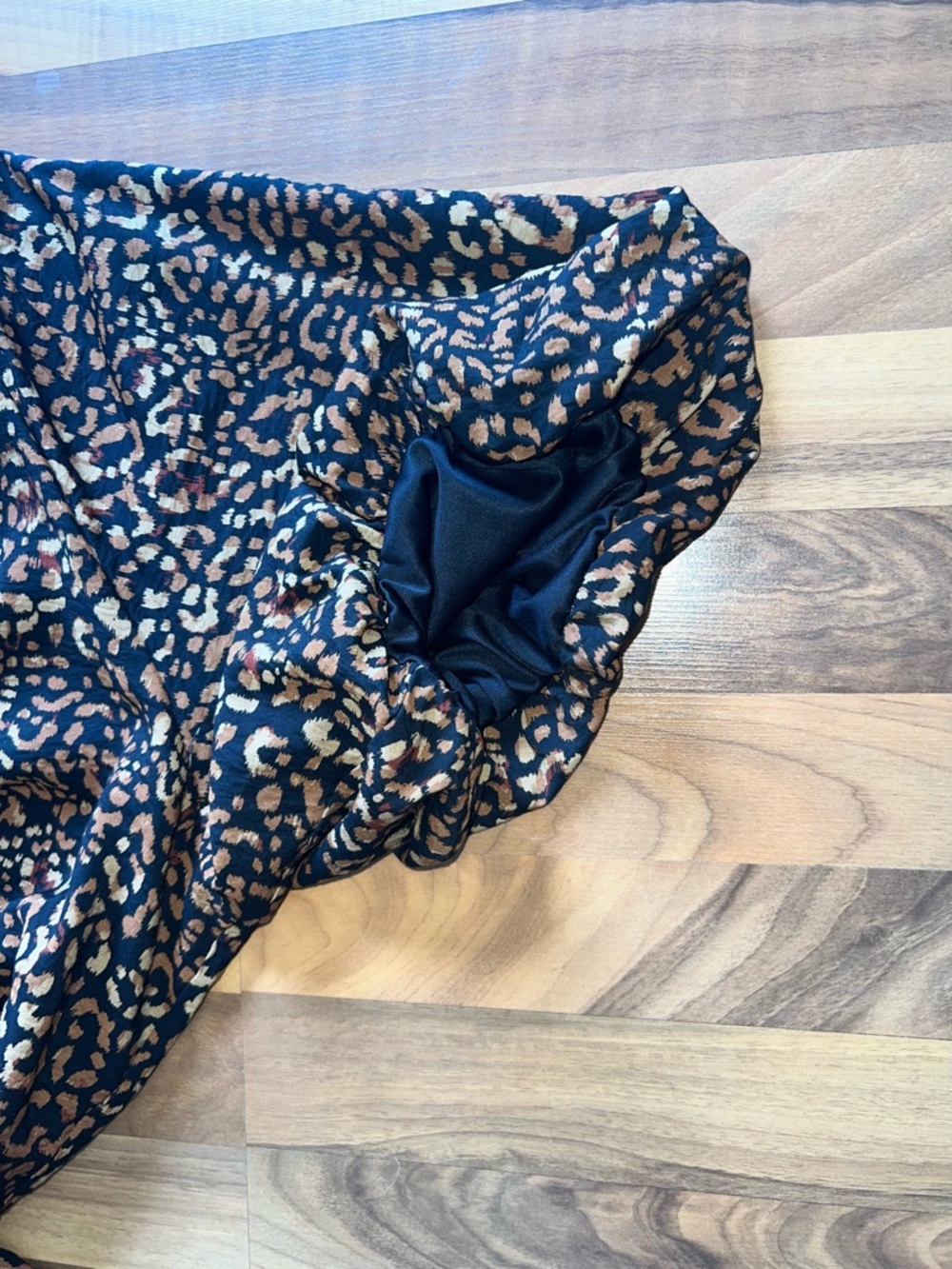 Nine West women’s animal print dress size XXL fully lined balloon sleeves casual - Picture 8 of 15